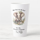 Personalisierte Mama Schläger sind die Besten Milchtasse (Vorderseite)