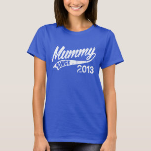 Personalisierte Mama seit Jahr T-Shirt