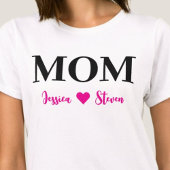 Personalisierte Mama T-Shirt