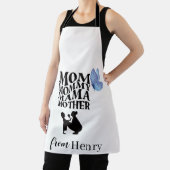 Personalisierte Mama-Typografie-Schürze Schürze (InSitu)