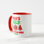 Personalisierte Mama Uguler Weihnachtssüßer Tasse (Vorderseite Links)