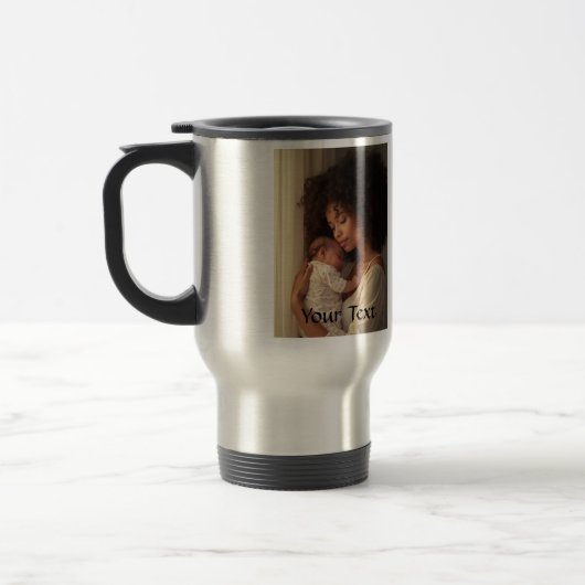 Personalisierte Mama und Baby Reisebecher (Links)