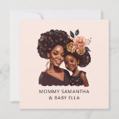 Personalisierte Mama und Tochter (20) (Vorderseite)