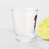 Personalisierte Mama und Tochter (2) Schnapsglas (Links)