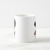 Personalisierte Mama und Tochter (5) Kaffeetasse (Mittel)