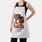 Personalisierte Mama und Tochter (7) Schürze (InSitu)