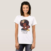 Personalisierte Mama und Tochter (8) T-Shirt (Vorne ganz)