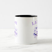 Personalisierte Mama Zweifarbige Tasse (Mittel)