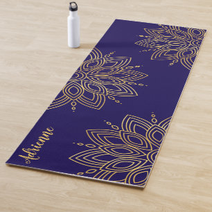 Personalisierte Mandala-Yogamatte mit individuelle Yogamatte