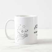Personalisierte Manifestation Kaffeetasse (Links)