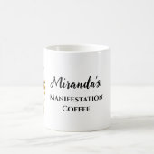 Personalisierte Manifestation Kaffeetasse (Mittel)