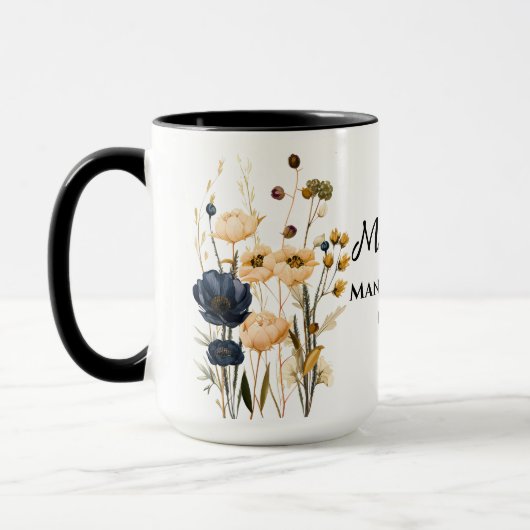 Personalisierte Manifestation Tasse (Links)