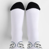 Personalisierte Männer geben golfer angepasstes LO Socken (Oben)