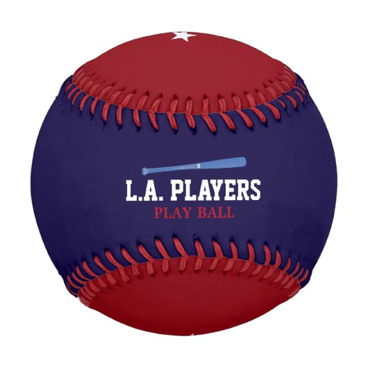 personalisierte Mannschaft Baseball (Rückseite)