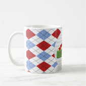Personalisierte Mans GOLF, Golfer themed Par-T-SHI Kaffeetasse (Links)