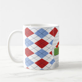 Personalisierte Mans GOLF, Golfer themed Par-T-SHI Kaffeetasse