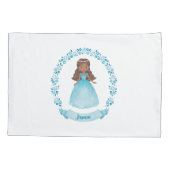 Personalisierte Märchenprinzessin Kissenbezug (Rückseite)