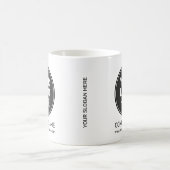 Personalisierte Markenbezeichnung für kundenspezif Kaffeetasse (Mittel)