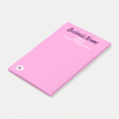 Personalisierte Marketing Post-it Klebezettel (angewinkelt)