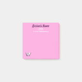 Personalisierte Marketing Post-it Klebezettel (Vorderseite)