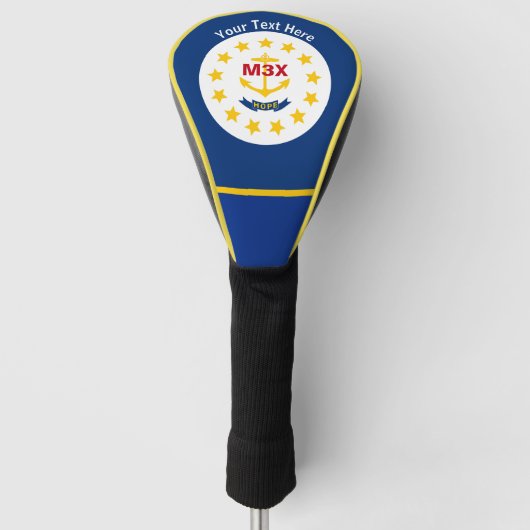 Personalisierte Markierung für den Status "Text Rh Golf Headcover (Vorderseite)