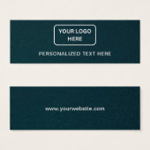 Personalisierte Markierung für Unternehmenssymbole (Vorne & Hinten)