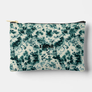 Personalisierte Marmor-Zippertasche Zubehörtasche