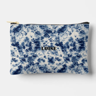 Personalisierte Marmor-Zippertasche Zubehörtasche