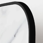 Personalisierte Marmorstruktur Pickleball Schläger (Linke Seite)