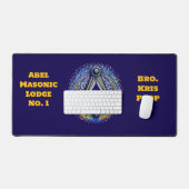 Personalisierte Maskenmatte für Mason Schreibtischunterlage (Tastatur & Maus)