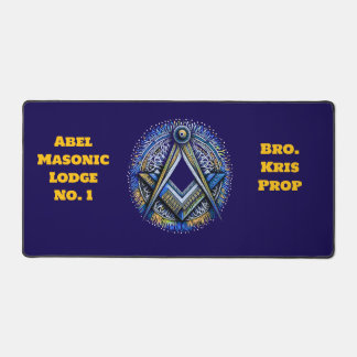 Personalisierte Maskenmatte für Mason Schreibtischunterlage