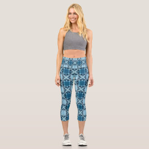 Personalisierte maßgeschneiderte hoch taillierte Y Capri Leggings