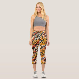 Personalisierte maßgeschneiderte hochtaillierte Yo Capri Leggings