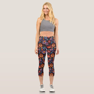 Personalisierte maßgeschneiderte hochtaillierte Yo Capri Leggings