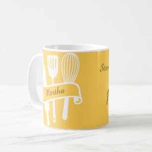 Personalisierte maßgeschneiderte Kochs Kaffeetasse