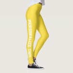Personalisierte, maßgeschneiderte leggings<br><div class="desc">Benutzerdefinierte Leggings aus Ricaso - eigene Texte hinzufügen - Ändern Sie die Hintergrundfarbe,  Textfarbe und den Schriftart,  indem Sie auf Anpassen klicken</div>