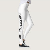Personalisierte, maßgeschneiderte leggings (Rechts)