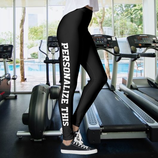 Personalisierte, maßgeschneiderte leggings