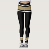 Personalisierte, maßgeschneiderte leggings (Vorderseite)