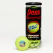 Personalisierte, maßgeschneiderte Tennisball-Foto Tennisbälle (Box)