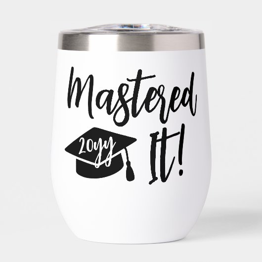 Personalisierte Master-Grad-Abschluss meistert es (Vorderseite)