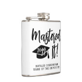 Personalisierte Master-Grad-Abschluss meistert es Flachmann (Rechts)