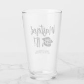 Personalisierte Master-Grad-Abschluss meistert es Glas (Rückseite)