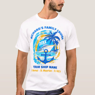 Personalisierte Matching Family Cruise Shirts