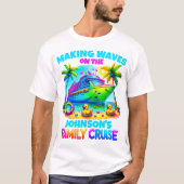 Personalisierte Matching Family Cruise Shirts T -  (Vorderseite)