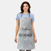 Personalisierte Matriarchmutter Schürze (Getragen)