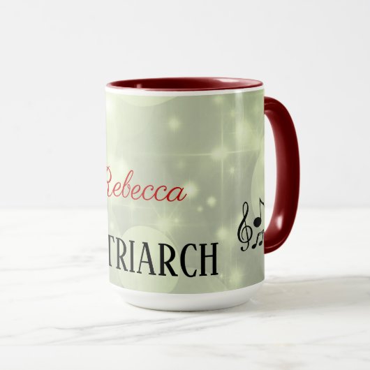 Personalisierte Matriarchmütter Tasse (VorderseiteRechts)