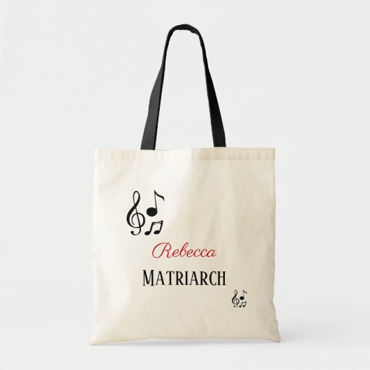 Personalisierte Matriarchmütter Tragetasche (Vorne)