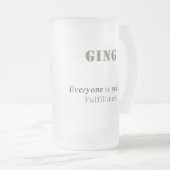 Personalisierte mattierte Tasse (VorderseiteRechts)