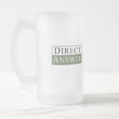 Personalisierte mattierte Tasse (Links)